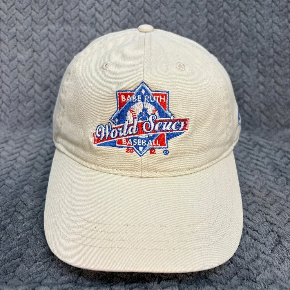 Babe Ruth World Series 2012 Baseball Hat Tan Van Buren Arkansas Strapback Cap
